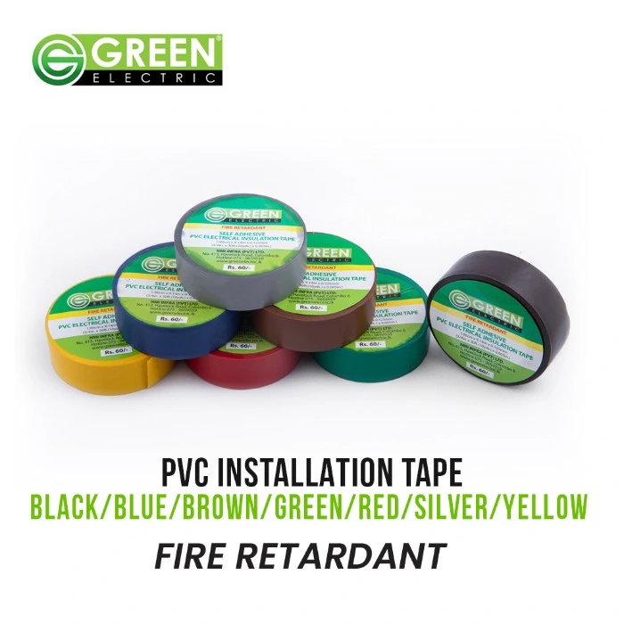 Pvc Tape Green Electric